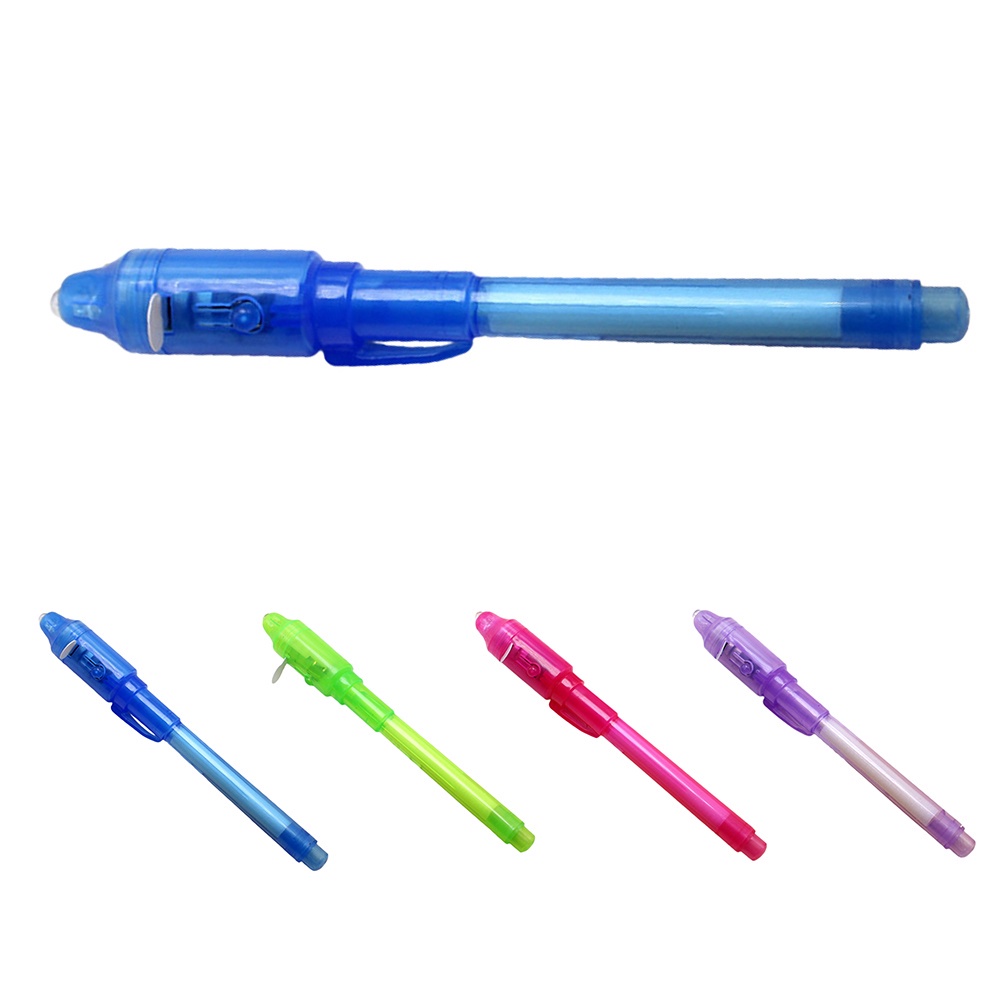 Bút Bi CR1 Có Đèn LED Phát Hiện Tin Nhắn Bí Mật Cho Bé