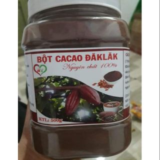 500g bột cacao nguyên chất 100%