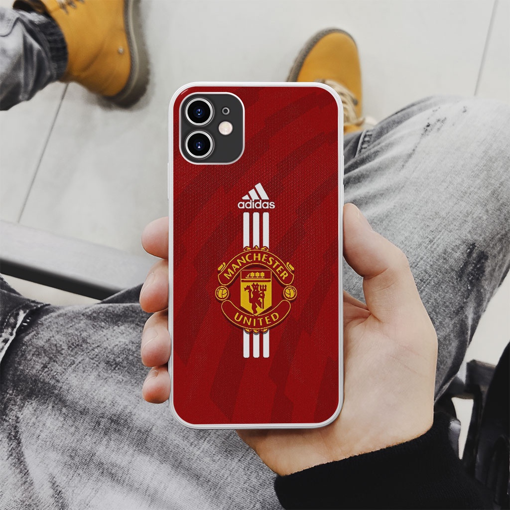 Ốp lưng logo manchester united adidas background pro 13 11 12 promax 7 8 plus xs X Xr  ART20226670