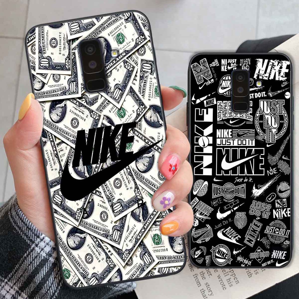 Ốp Samsung J8 in hình thương hiệu L.V, N.I.K.E cá tính, đẳng cấp