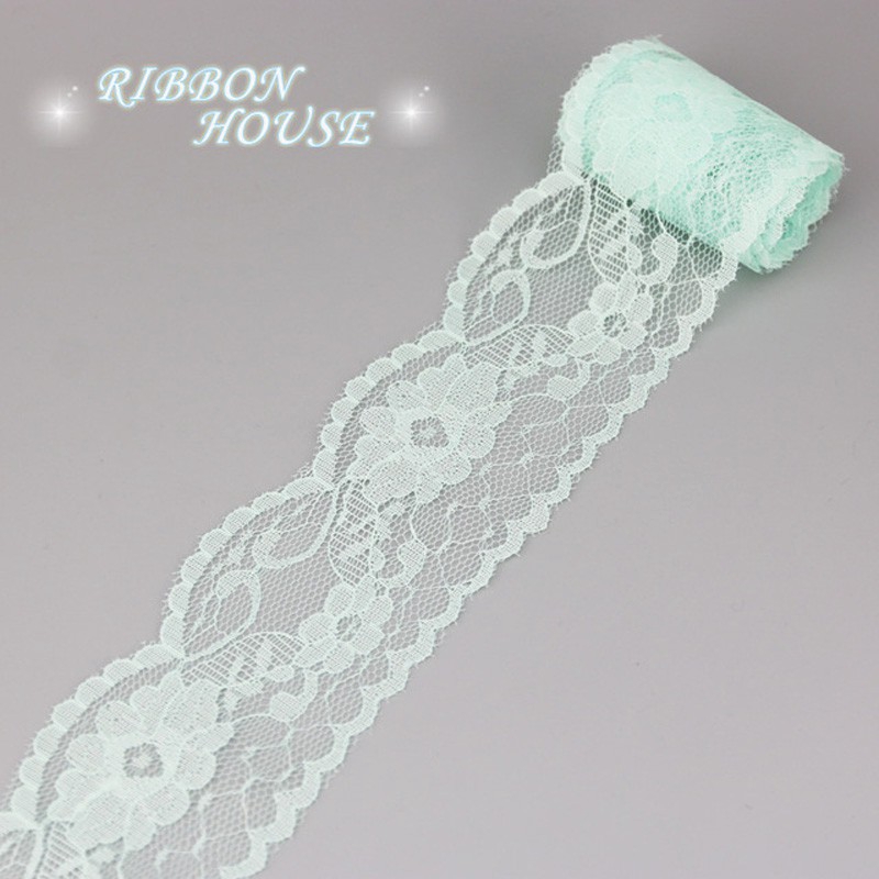 Cuộn dây ren 6mm dài 10yard trang trí đa dụng chất lượng cao