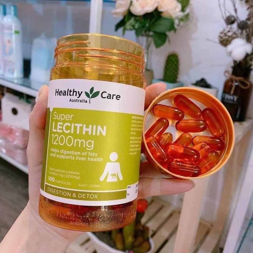 Mầm đậu nành Healthy Care Super Lecithin đẹp da, đào thải độc tố gan, cân bằng nội tiết tố