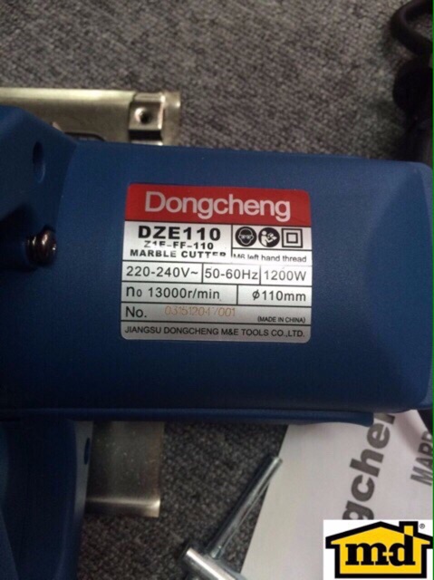 Máy cắt gạch DONGCHENG DZE110