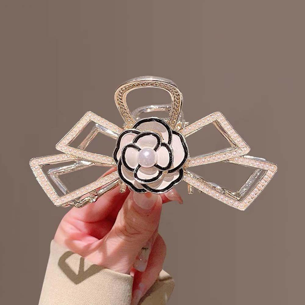 Kẹp Tóc Bằng Hợp Kim Thanh Lịch Phong Cách Hàn Quốc Cho Nữ|Kẹp Tóc Hình Bông Hoa / Con Cua Xinh Xắn
