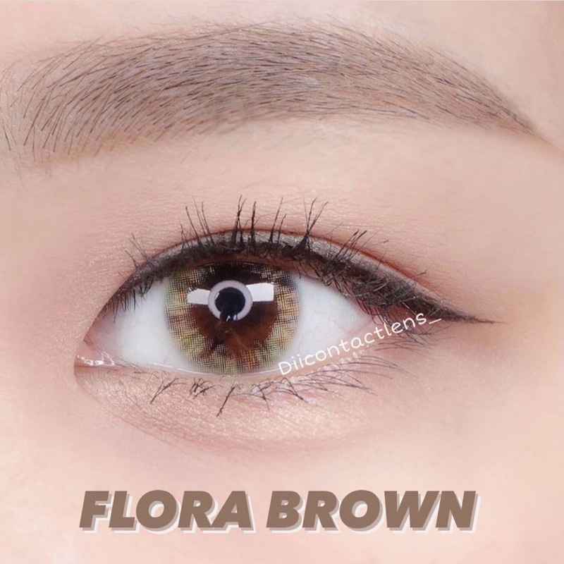 Kính áp tròng FLORA BROWN