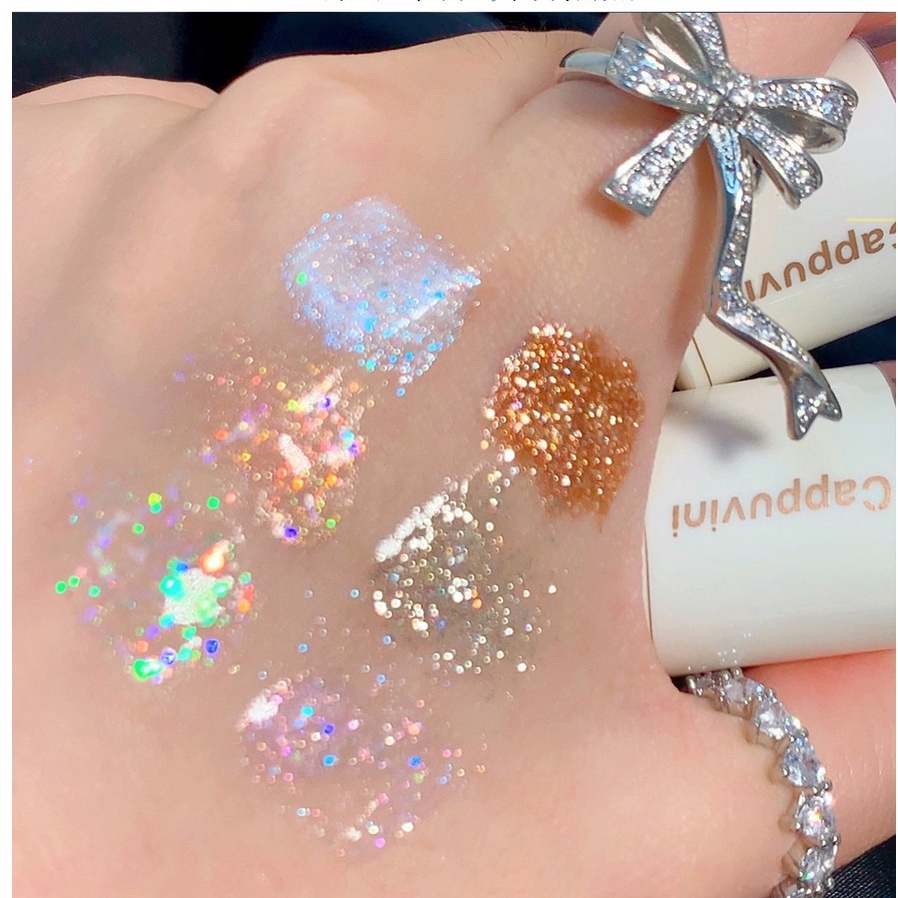 Phấn Mắt Dạng Lỏng Ánh Kim Tuyến Ngọc Trai Lấp Lánh