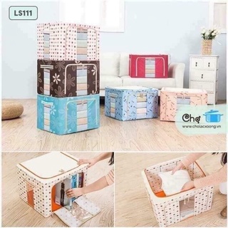 Đựng chăn màn quần áo khung sắt 50cm x 40cm .đtca