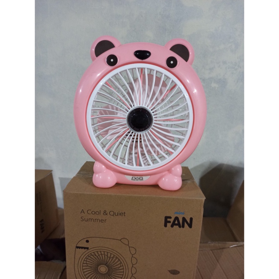 Quạt Hình Thú Để Bàn Hình Dáng Dễ Thương Phù Hợp Cho Dân Văn Phòng