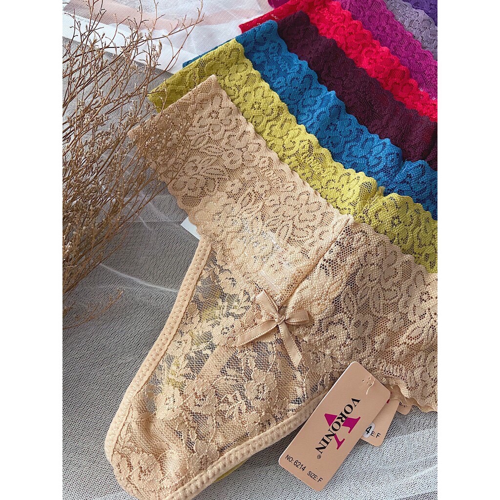 Quần lót lọt khe ren cao cấp 6214