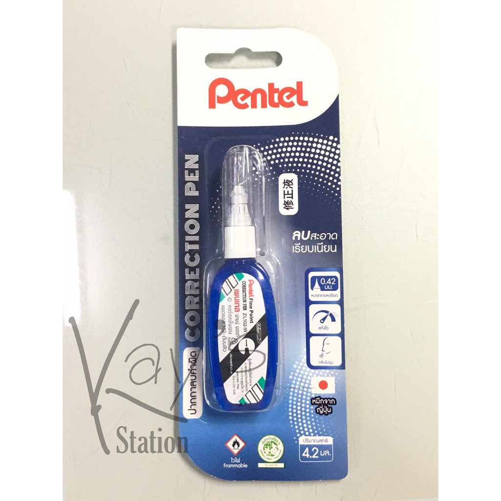 Chất lỏng chỉnh sửa Pentel Pental ZL102-W 4.2 Ml.