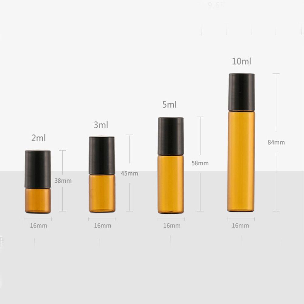 Bình Đựng Nước Màu Nâu 2 / 3 / 5 / 10ml Có Thể Tái Sử Dụng