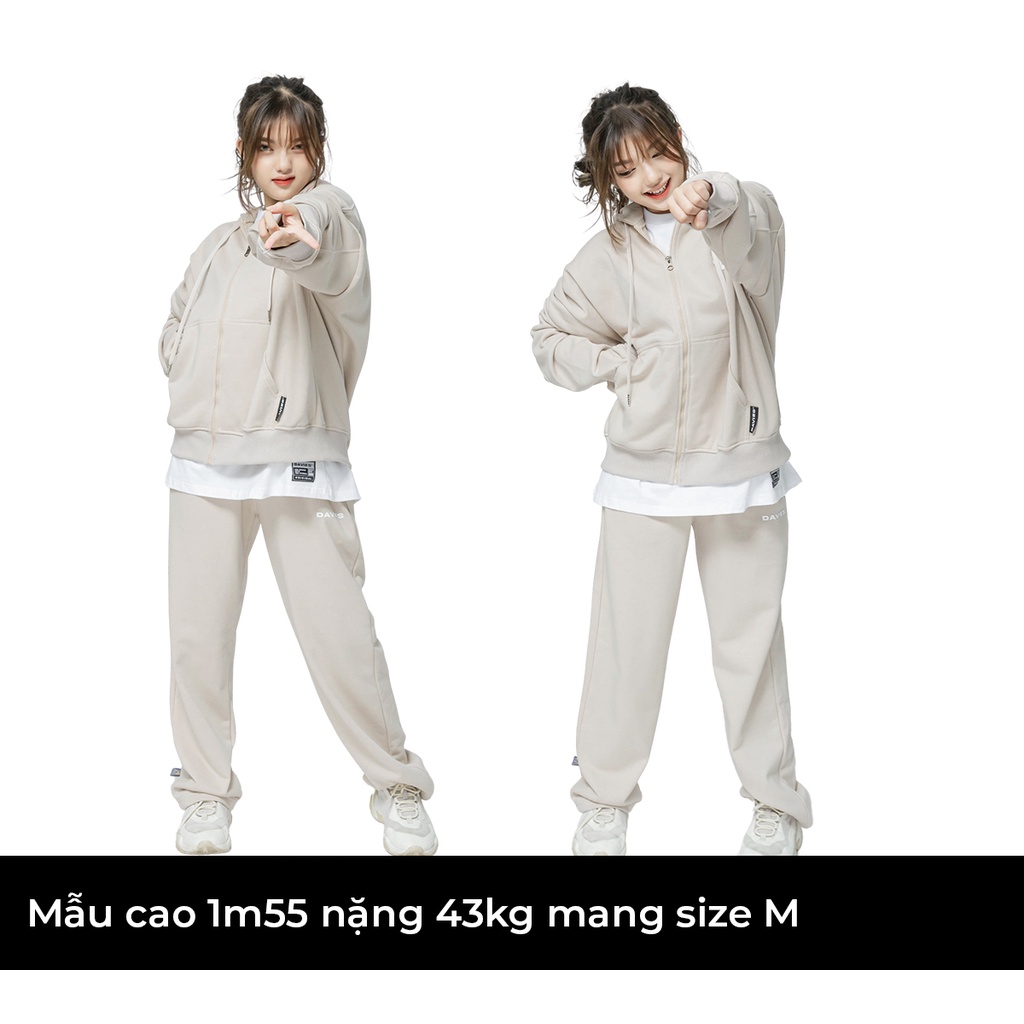 Quần dài nam nữ dáng suông ống rộng nỉ nhiều màu D Basic Pant local brand DAVIES |D25-Q1 / D16-Q1