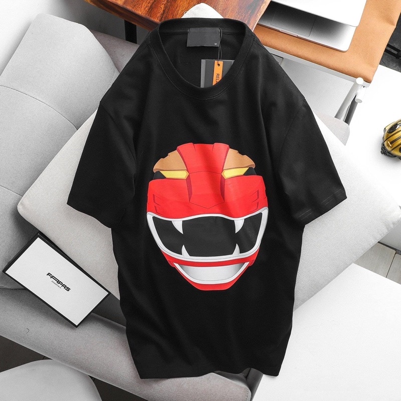 Áo Thun Tay Lỡ Unisex Siêu Nhân Gao , Áo Phông from rộng Nam Nữ Siêu Nhân Gao