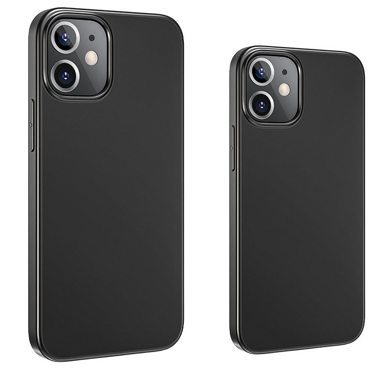 【COD√ Ốp Iphone】Hoco Thin & Light Soft TPU Case for iPhone 12/12 Pro/12 Mini/12 Pro Max Shockproof Cover