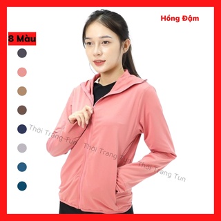 Áo chống nắng ngắn nữ 2 lớp cao cấp