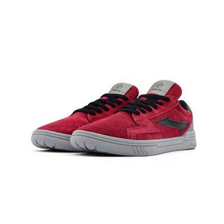 Giày Sneaker RieNevan - RN23 [phối màu Đỏ Sẫm - Xám - Đen]