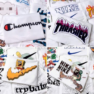 [C101] Áo thun tay lỡ dáng suông in hình LOGO phom rông mặc đôi nam nữ hàng có size chất thun dày dặn co giãn GIÁ RẺ