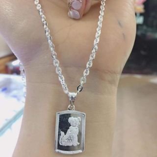 Dây chuyền bạc cho bé trai