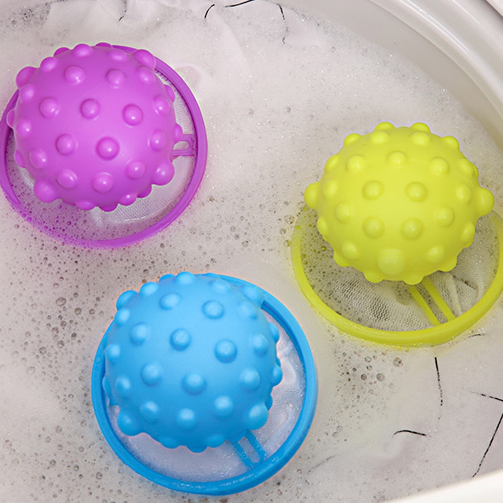 1 Túi Lưới Lọc Tóc Cho Máy Giặt Hoa Mận