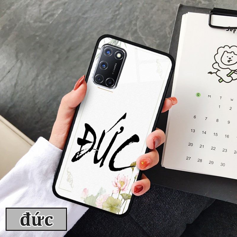 Ốp lưng  Oppo A52/A92-in chữ thư pháp