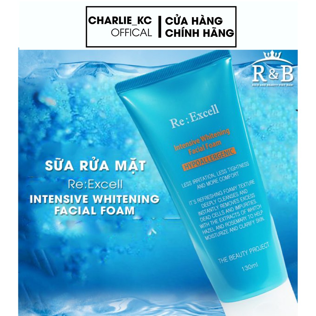 Sữa Rửa Mặt Intensive Whitening Facial Foam