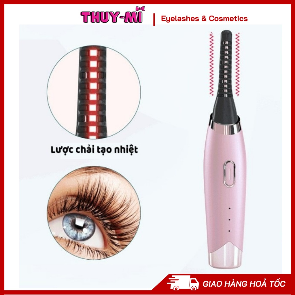 Máy uốn mi nhiệt 3 chế độ cao cấp pin sạc BR-1016