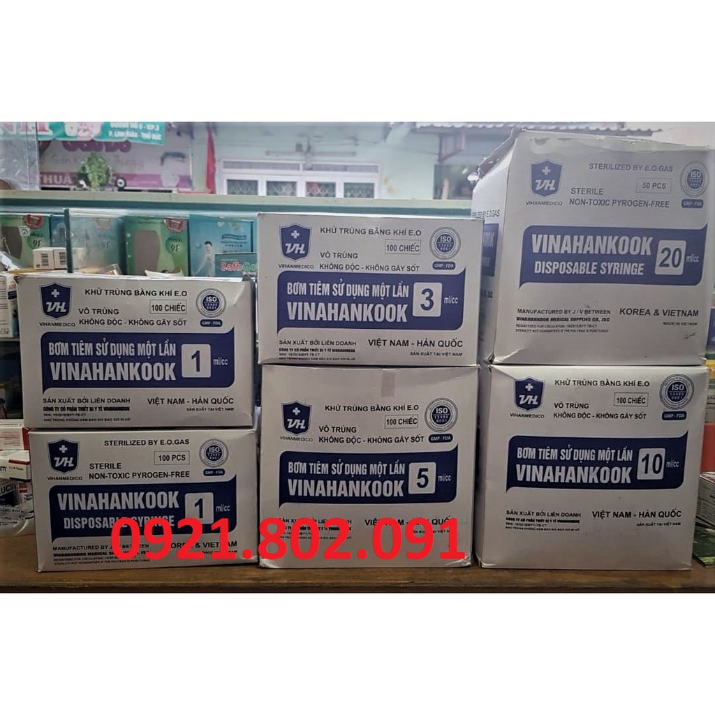 Bơm tiêm Vinahankook 1cc