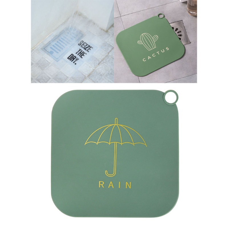 Nắp Đậy Cống Thoát Nước Bồn Rửa Chén / Nhà Tắm Hình Vuông Bằng Silicone