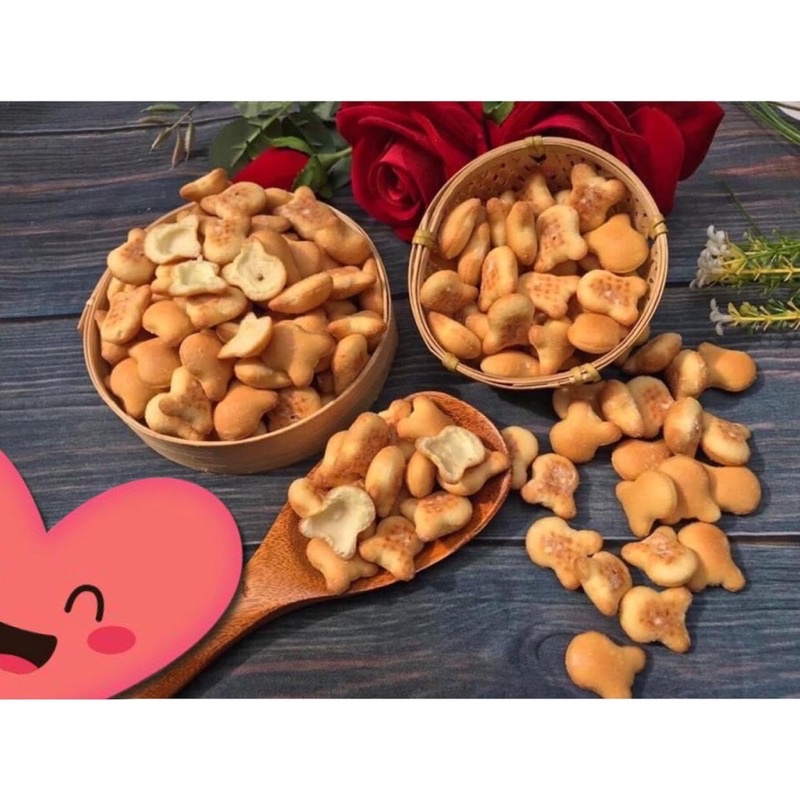 [GIÁ HỦY DIỆT] 1kg bánh gấu nhân kem Thiên Hồng