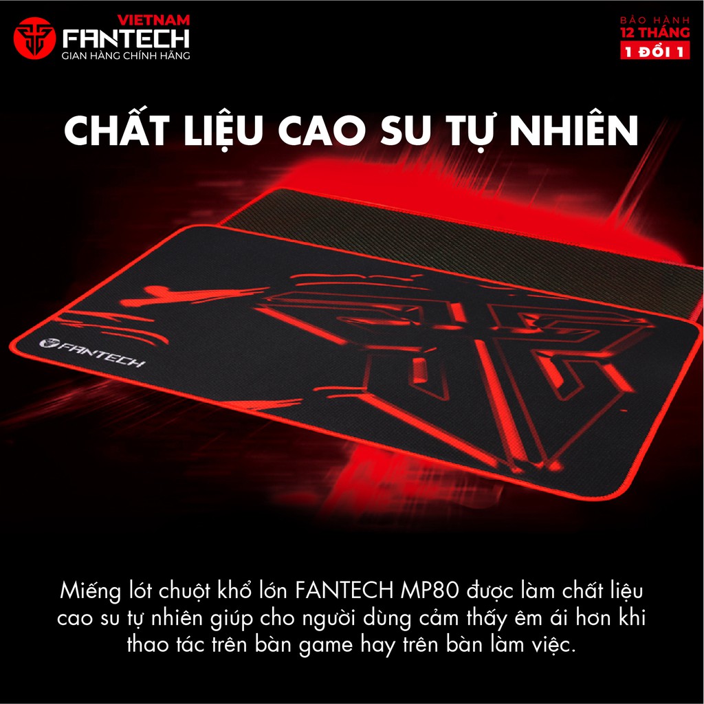 Đế lót di chuột tốc độ cao - Fantech MP25 / MP35 / MP44 / MP80 nhiều Size - Chính Hãng