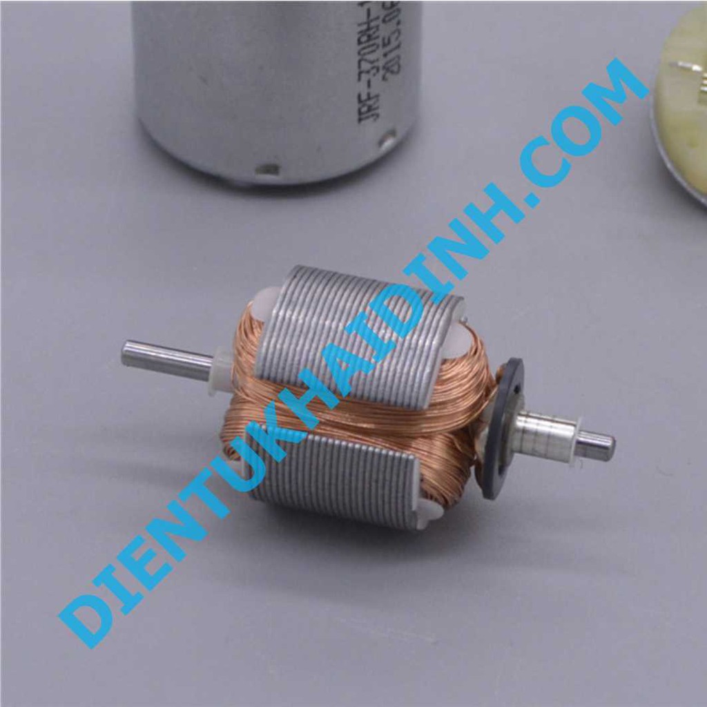 động cơ DC 370 JRC2431070 3-12v 1500-8300RPM trục 2mm kde3156