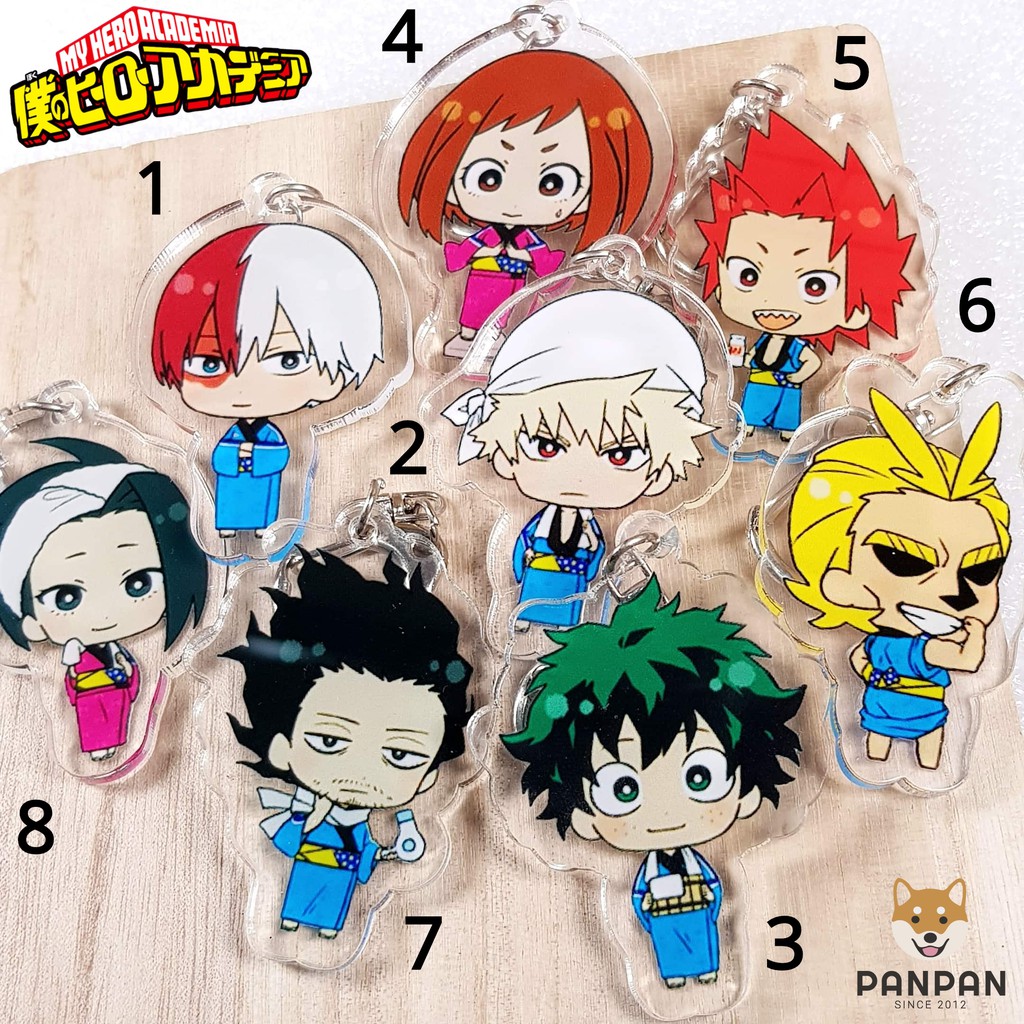 Móc Khoá Anime Mica Acrylic My Hero Academia Onsan (6cm)