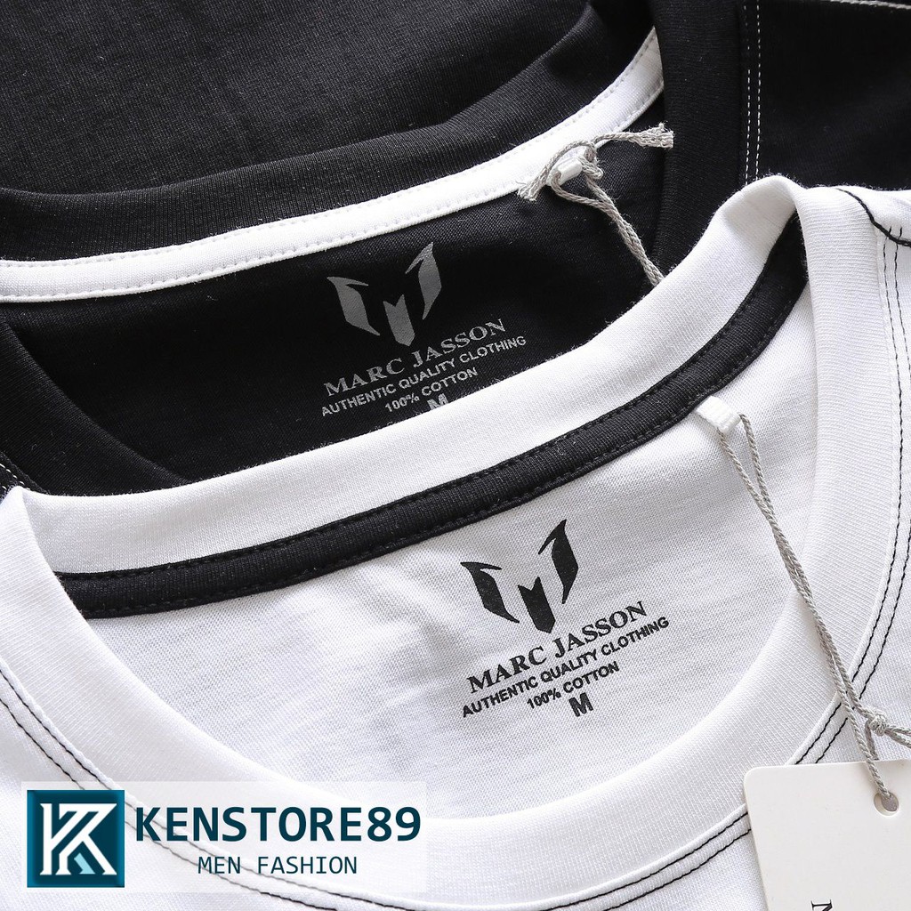 Áo thun nam cổ tròn cotton MARC BASIC đơn giản thời trang cao cấp KENSTORE89 ATP120
