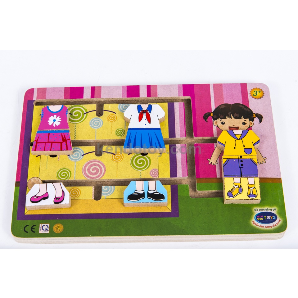 Đồ chơi lắp ráp thời trang bé gái thương hiệu Winwintoys