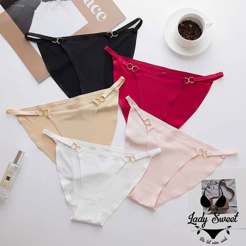 Quần Lót Nữ Đúc Su Thiết kế Dây Buộc Hông Sexy Quyến Rũ C35