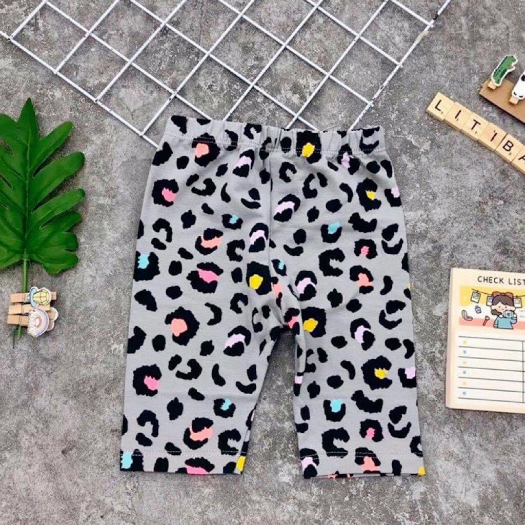 Quần legging bé gái, quần legging cho bé chất cotton mềm mát, size 1-8 tuổi - SUNKIDS1