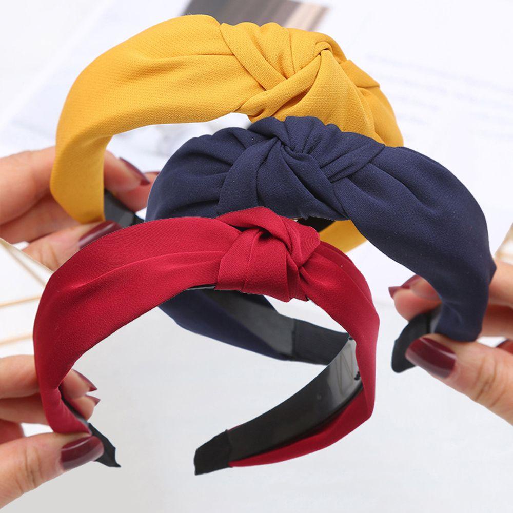 OKDEALS Headband New Fashion Knot Headwear Headdress Wide Side for Women Girl