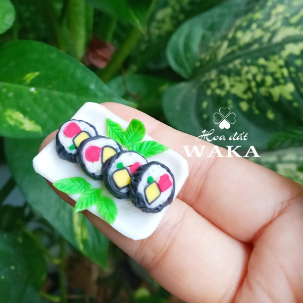 Sushi Nhật Mini Food 04- Mô hình 1/12