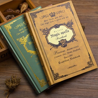 Sổ Tay A5 Phong Cách Vintage (giấy dòng kẻ ngang, dày 320 trang)