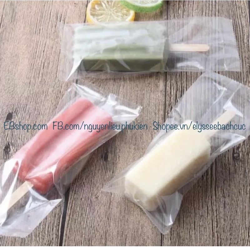 TÚI ĐỰNG KẸO QUE, ĐỰNG KEM, ĐỰNG CAKEPOP TRONG NHIỀU CỠ VÀ DÂY BUỘC