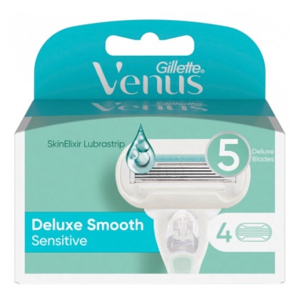 Lưỡi Dao Cạo lông vùng kín-bikini cho nữ Gillette venus Delexe Smooth/ Extra Smoth ( tách lẻ 1)