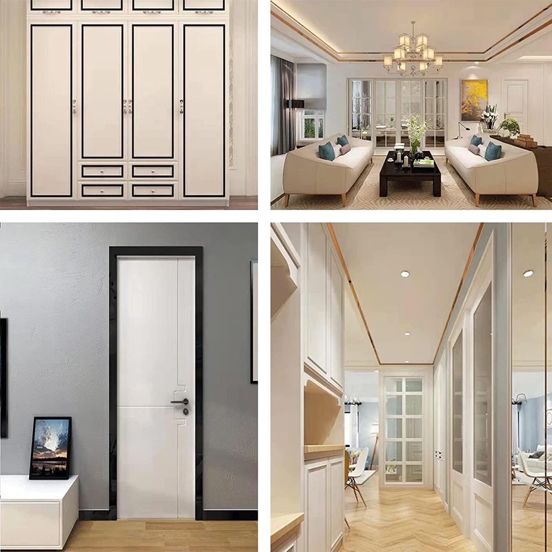 Cuộn Dây Inox 5m Dán Viền Kim Loại Trang Trí Nội Thất