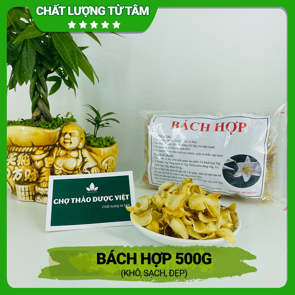 [Giá Sỉ] 500gr Bách Hợp (Khô, Sạch, Đẹp)