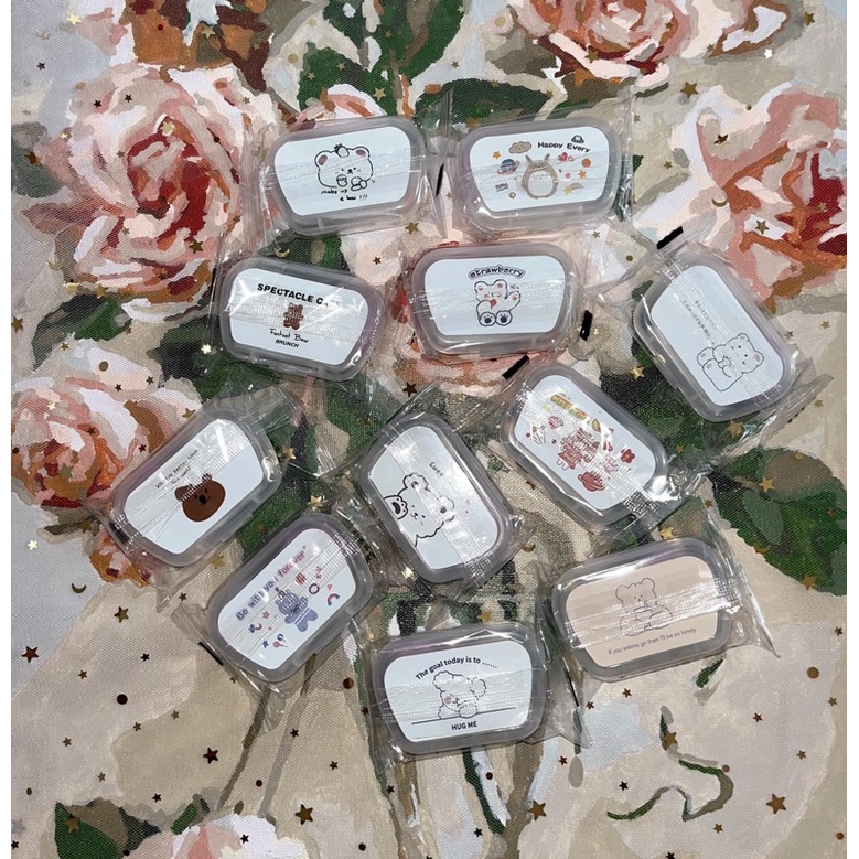 Khay gương thú mini có kèm dùng cụ đeo lấy lens