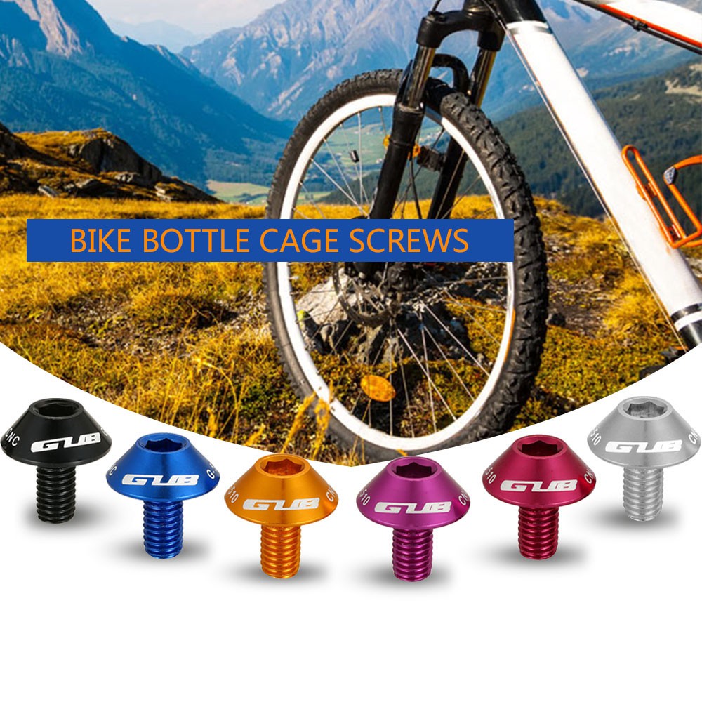 1**M5x12mm Titanium Bicycle Water Bottle Cage Bolt Bicycle Bottle