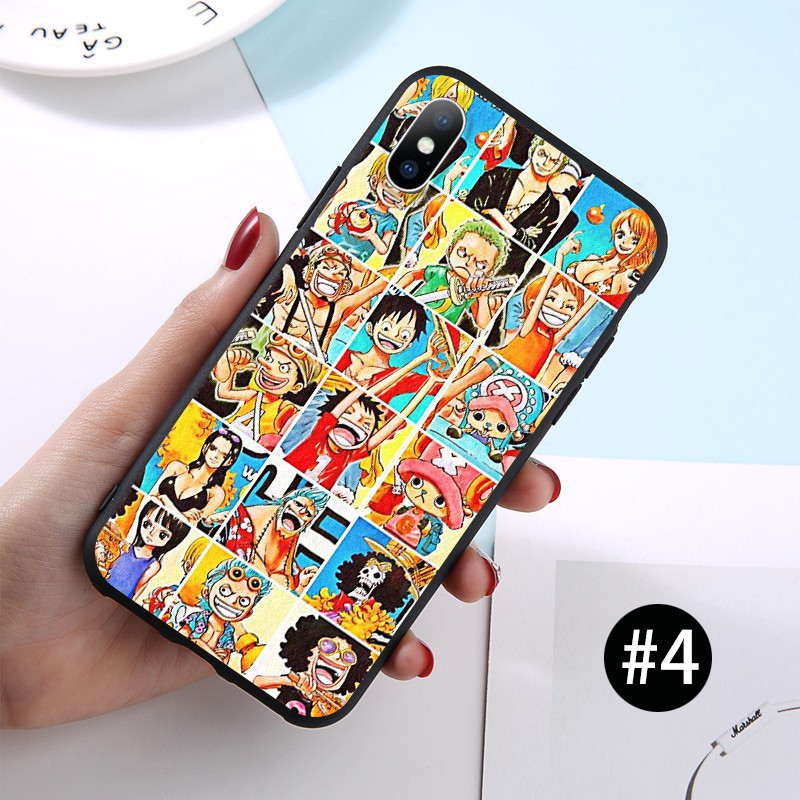 💖TOP💖 Ốp lưng iphone 7 8 7plus 6 6s 11 pro max x xs xr xsmax one piece luffy anime - A1271