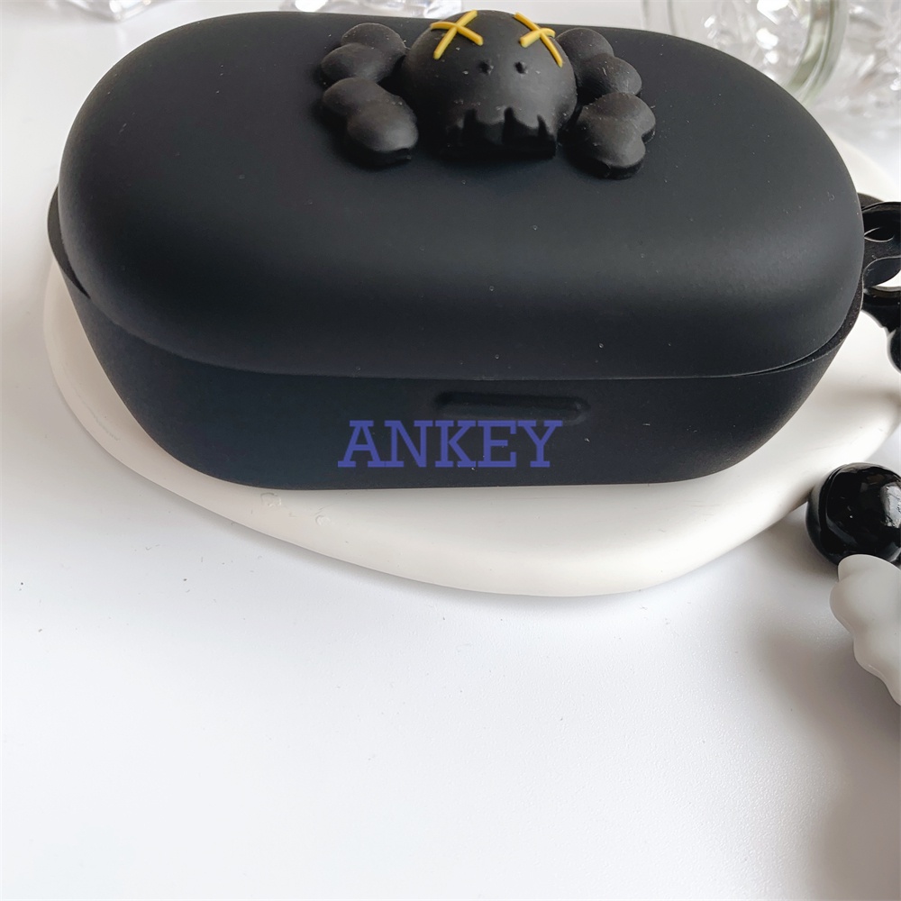 JBL Live Pro + Wave 300 / Anker Soundcore Liberty Air 2 Pro R100 Vỏ Bảo Vệ Hộp Sạc Tai Nghe Bằng Silicon Hình Kaws 3D Chống Thấm Nước