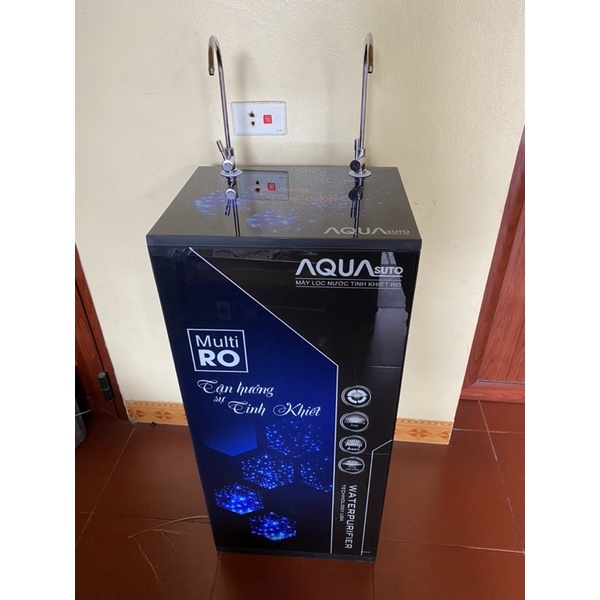 Máy lọc nước Aqua suto Ro 2 vòi khoáng và tinh khiết 11 cấp