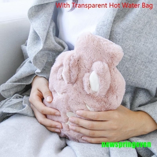 (Hàng Mới Về) Túi Sưởi Ấm Tay Dạng Túi Dệt Kim Mềm Mại Có Thể Tái Sử Dụng