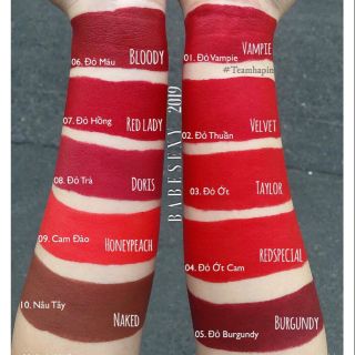 Combo 3 son babysexy tặng son dưỡng độc quyền( kèm quà tặng)